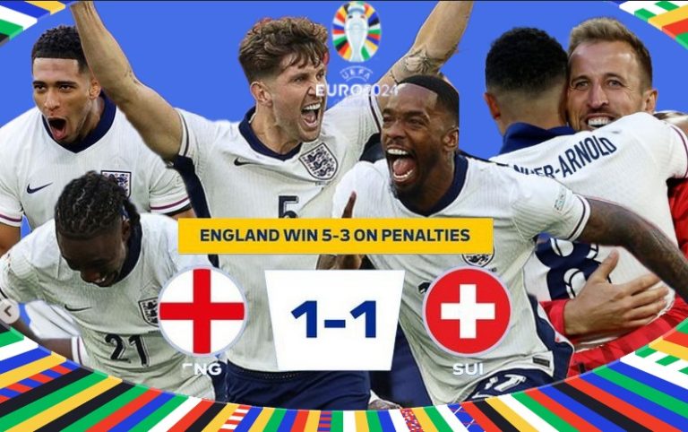 klasemen efl championship Inggris Melaju ke Semifinal Setelah Menang Adu Penalti atas Swiss, Ini Jalannya Pertandingan